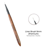 Emigel - Premium Nail Art Brushes (Wooden) - Liner Brush 9mm